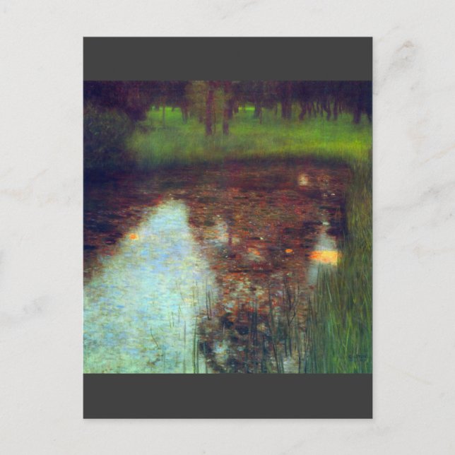The Marsh by Gustav Klimt Postcard (Front)