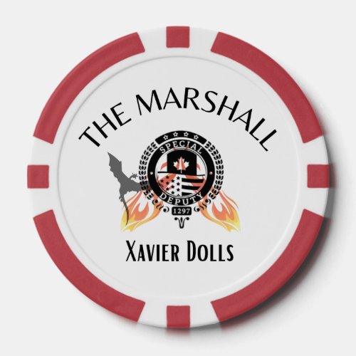 The Marshall Poker Chips