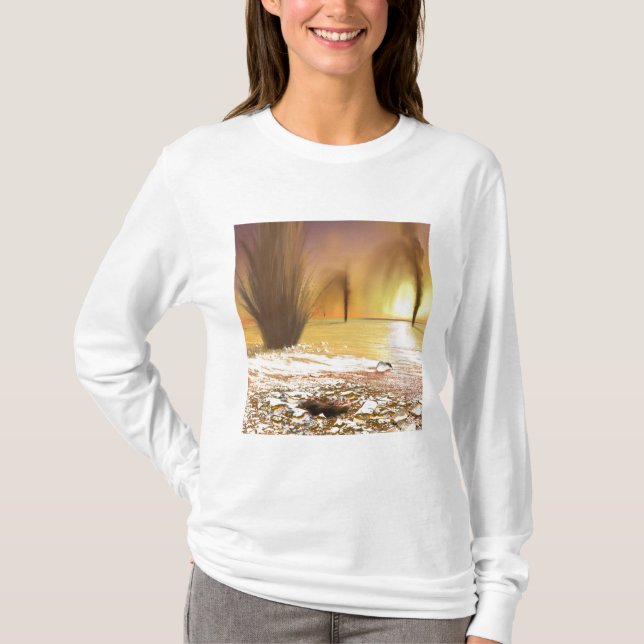 The Martian south polar ice cap T-Shirt (Front)