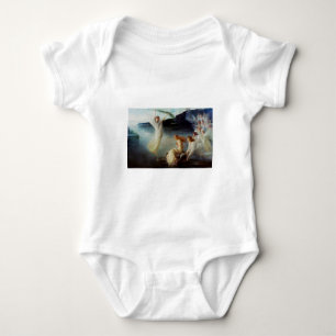 The martyrdom of Saint Christina Art Baby Bodysuit