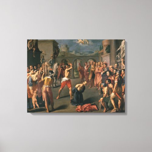 The Martyrdom of StPaul Canvas Print