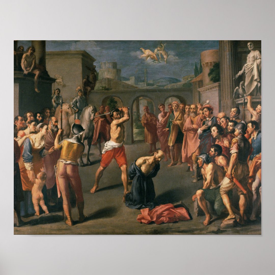 The Martyrdom of St.Paul Poster | Zazzle