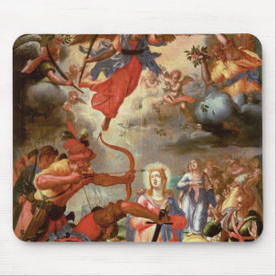 The Martyrdom of St. Ursula, early 17th century Mouse Pad