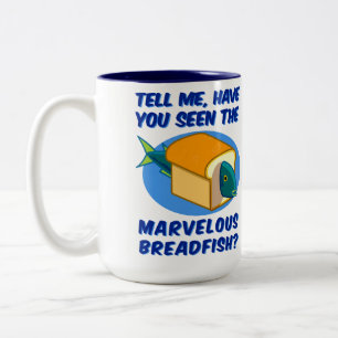 The Marvelous Breadfish Two-Tone Coffee Mug