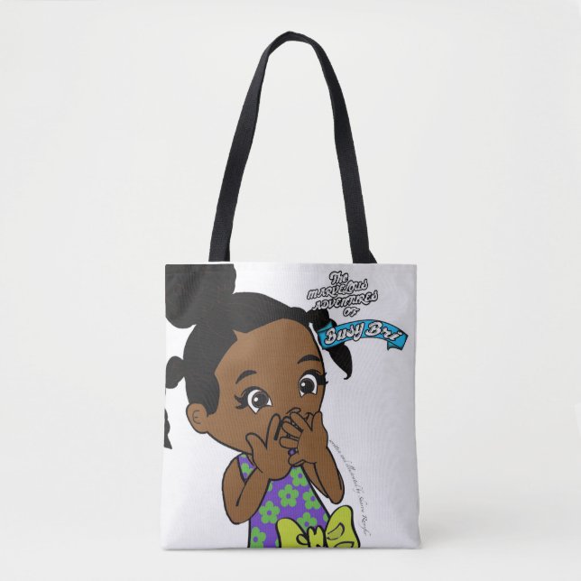 The Marvelous Busy Bri Tote Bag (Front)