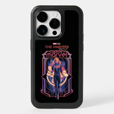 The Marvels Captain Marvel Character Graphic OtterBox iPhone 14 Pro Case