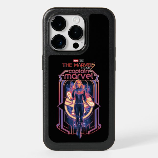 The Marvels Captain Marvel Character Graphic Otterbox iPhone Case (Back)