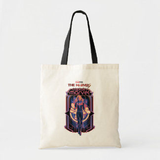The Marvels Captain Marvel Character Graphic Tote Bag