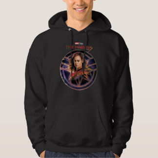 The Marvels Captain Marvel Circle Badge Hoodie