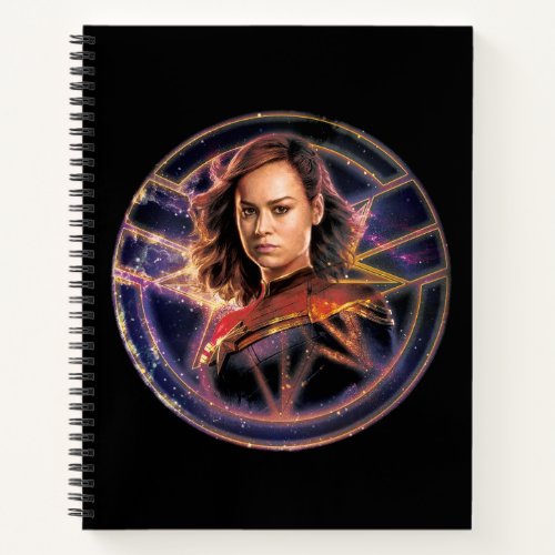 The Marvels Captain Marvel Circle Badge Notebook