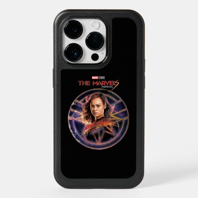 The Marvels Captain Marvel Circle Badge Otterbox iPhone Case (Back)