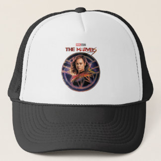 The Marvels Captain Marvel Circle Badge Trucker Hat
