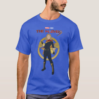 The Marvels Captain Marvel Cutout Graphic T-Shirt