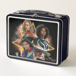 The Marvels Emerging From Star Graphic Metal Lunch Box
