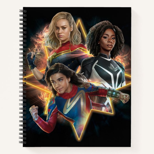 The Marvels Emerging From Star Graphic Notebook (Front)
