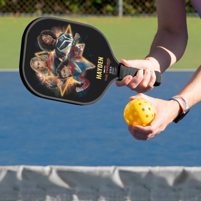 The Marvels Emerging From Star Graphic Pickleball Paddle (Insitu)