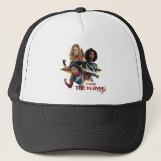 The Marvels Emerging From Star Graphic Trucker Hat