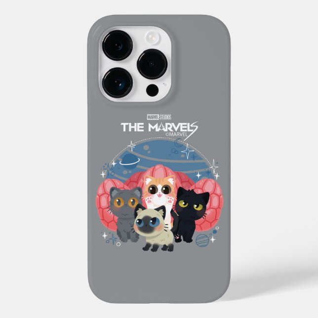 The Marvels Flerkittens Illustration Case-Mate iPhone Case (Back)