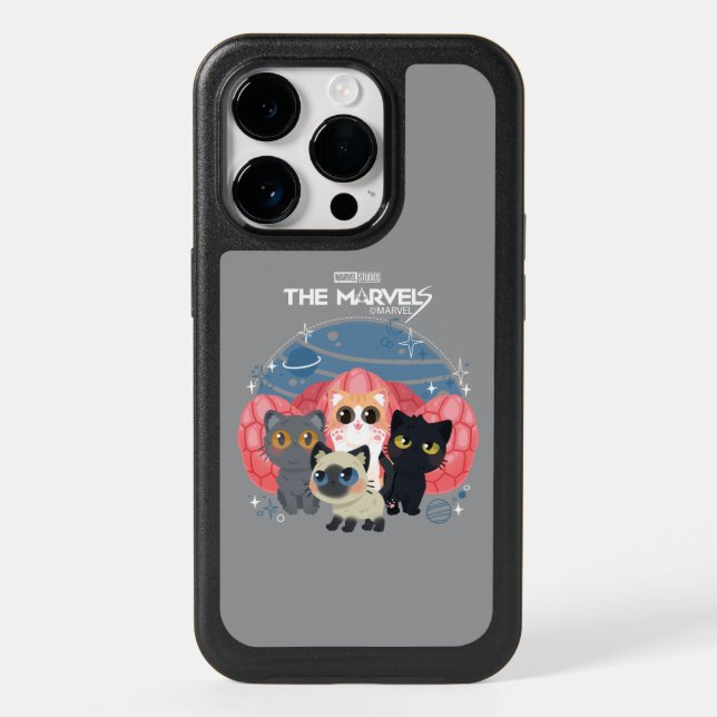The Marvels Flerkittens Illustration Otterbox iPhone Case (Back)