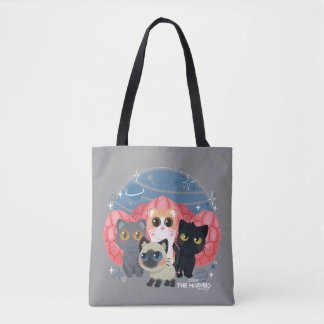 The Marvels Flerkittens Illustration Tote Bag