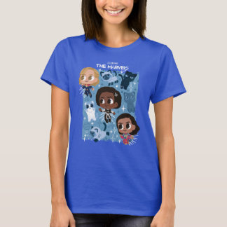 The Marvels Flying With Flerkittens Cartoon T-Shirt