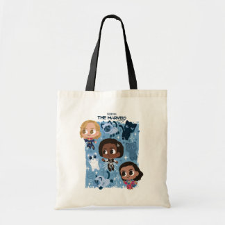 The Marvels Flying With Flerkittens Cartoon Tote Bag