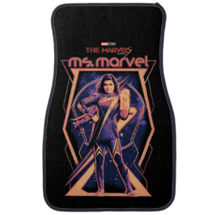The Marvels Ms. Marvel Character Graphic Car Floor Mat