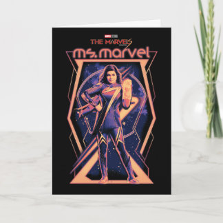 The Marvels Ms. Marvel Character Graphic Card