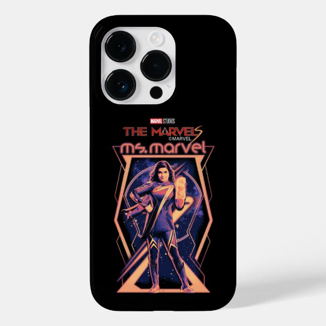 The Marvels Ms. Marvel Character Graphic Case-Mate iPhone Case (Back)