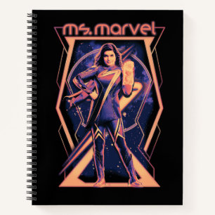 The Marvels Ms. Marvel Character Graphic Notebook