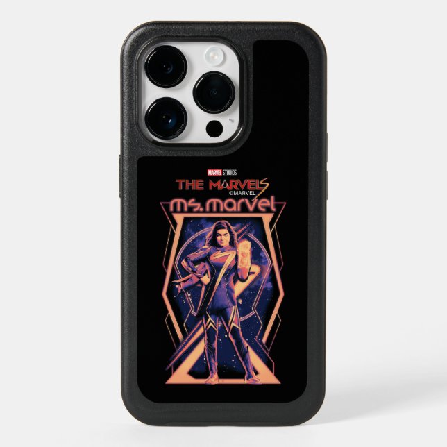 The Marvels Ms. Marvel Character Graphic Otterbox iPhone Case (Back)
