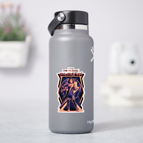 The Marvels Ms Marvel Character Graphic Sticker