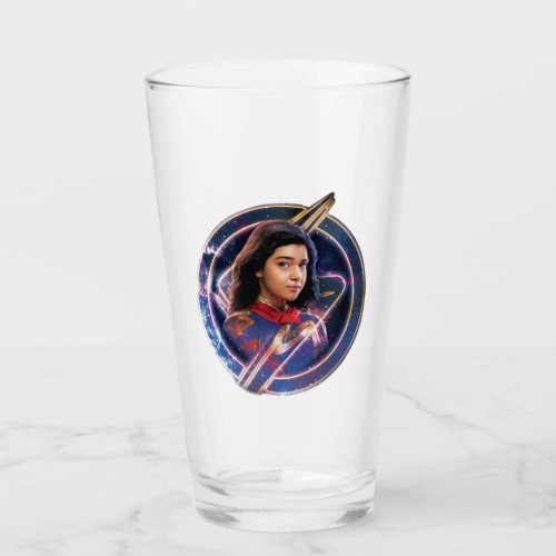 The Marvels Ms Marvel Circle Badge Glass
