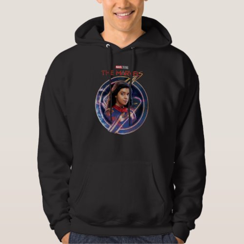 The Marvels Ms Marvel Circle Badge Hoodie