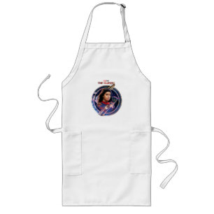 The Marvels Ms. Marvel Circle Badge Long Apron