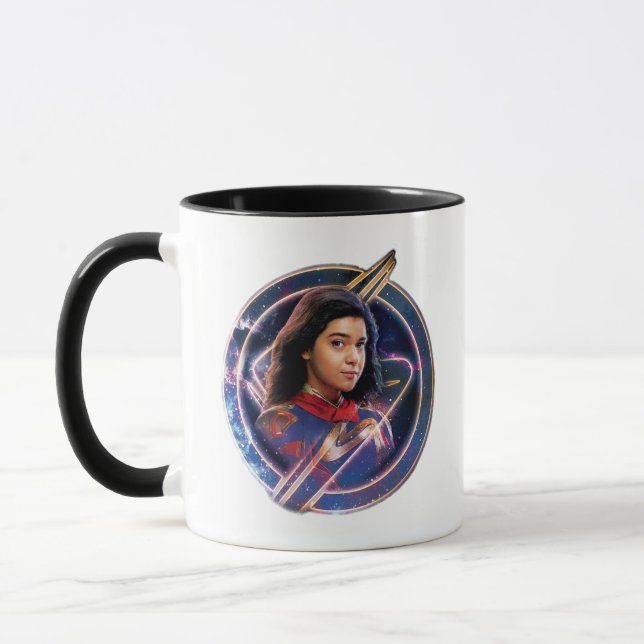 The Marvels Ms. Marvel Circle Badge Mug (Left)