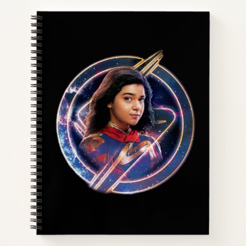 The Marvels Ms Marvel Circle Badge Notebook