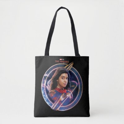 The Marvels Ms. Marvel Circle Badge Tote Bag