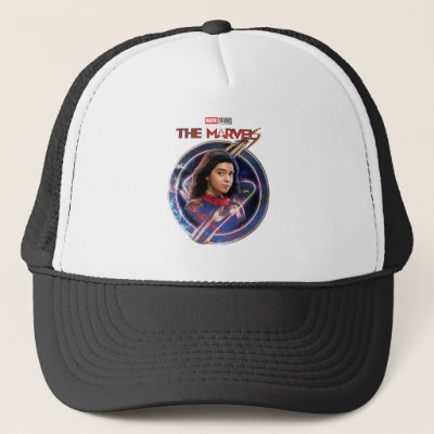 The Marvels Ms. Marvel Circle Badge Trucker Hat