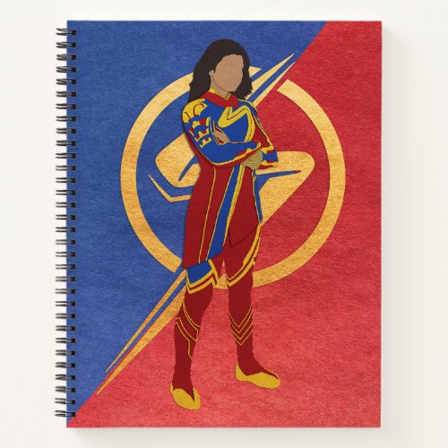 The Marvels Ms Marvel Cutout Graphic Notebook