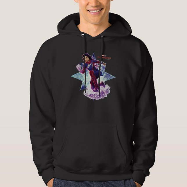 The Marvels Ms. Marvel Star Graphic Hoodie (Front)
