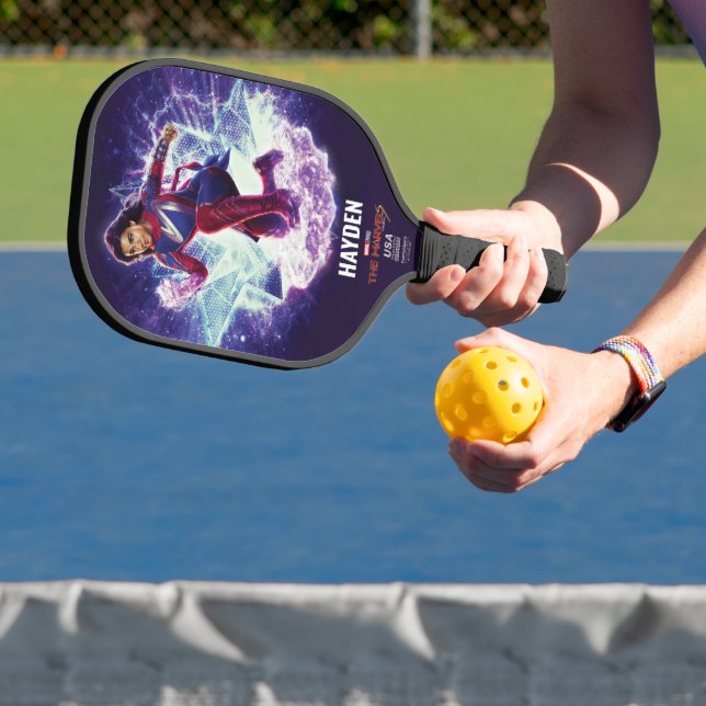 The Marvels Ms. Marvel Star Graphic Pickleball Paddle (Insitu)
