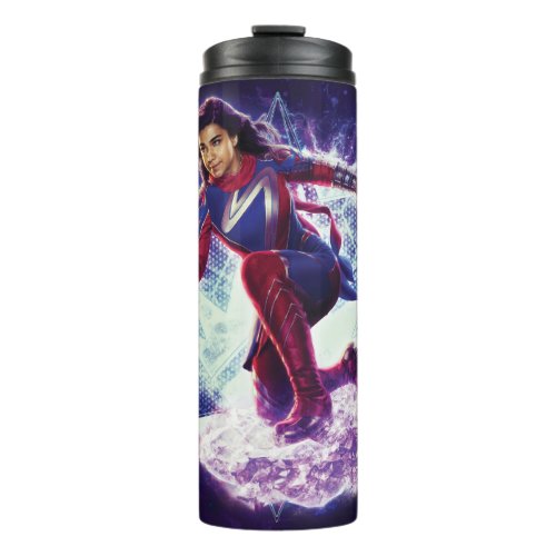 The Marvels Ms Marvel Star Graphic Thermal Tumbler