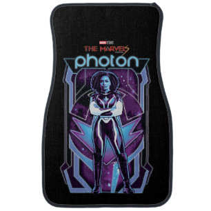 The Marvels Photon Character Badge Car Floor Mat