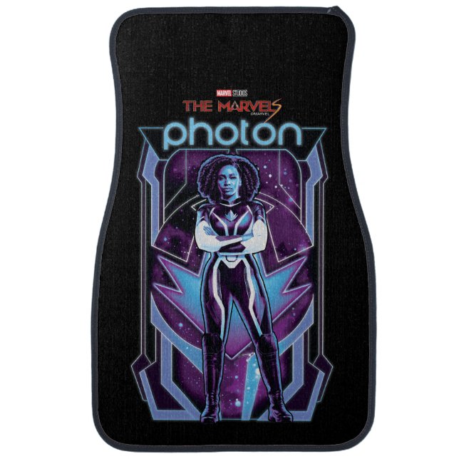 The Marvels Photon Character Badge Car Floor Mat (Front)