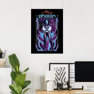 The Marvels Photon Character Badge Poster