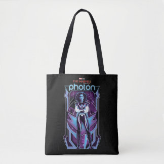 The Marvels Photon Character Badge Tote Bag
