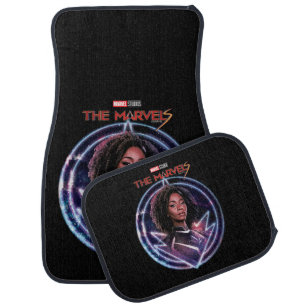 The Marvels Photon Circle Badge Car Floor Mat