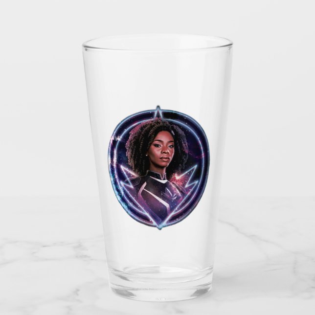 The Marvels Photon Circle Badge Glass (Front)