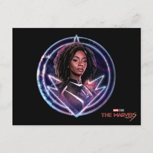 The Marvels Photon Circle Badge Postcard